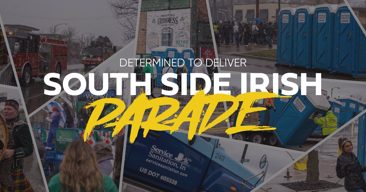 Southside Irish Parade Porta Potty Rentals